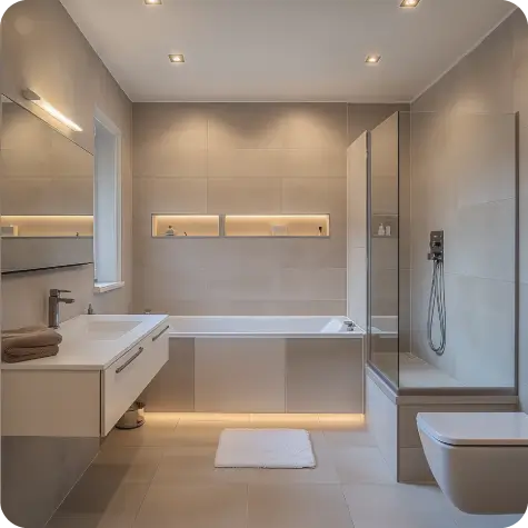 Badezimmerbeleuchtung