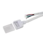Clip-Kabelanschluss, 200cm, 4-polig, IP68, für 12mm breite LED Streifen