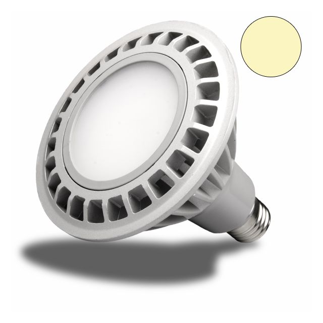 LED PAR30, E27, 230V, 15W, 120°, warmweiss