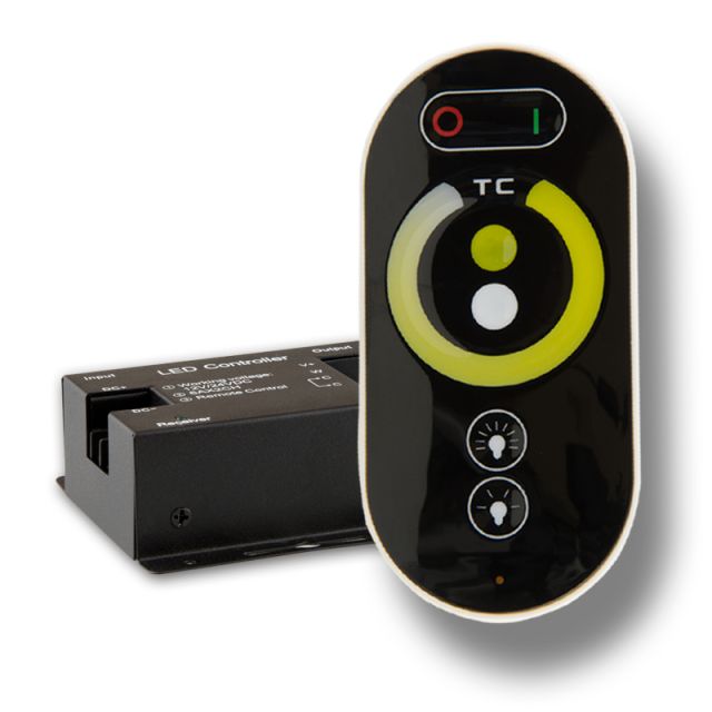 Wireless touch CCT 2 Kanal Funk-Controller, 12-24V max. 432W