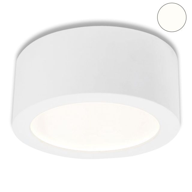 LED Wand/Deckenleuchte MOONLIGHT 12W, weiß, indirektes Licht, neutralweiß