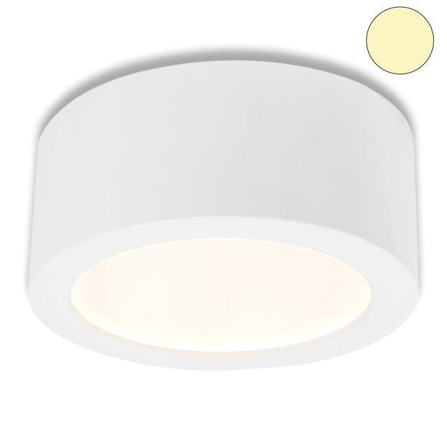 LED Wand/Deckenleuchte MOONLIGHT 18W, weiß, indirektes Licht, warmweiß
