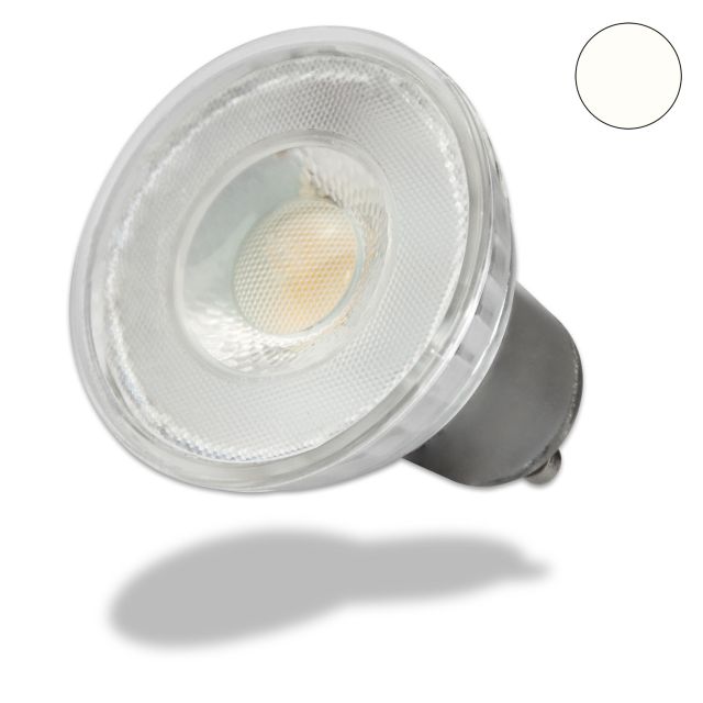LED GU10  CRI>90 Strahler 5W, 45°, prismatisch, neutralweiß, dimmbar