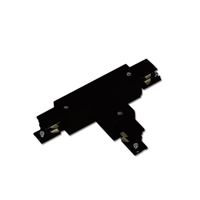 3-PH S1 T-Verbinder, N-Leiter rechts, Schutzleiter links, schwarz