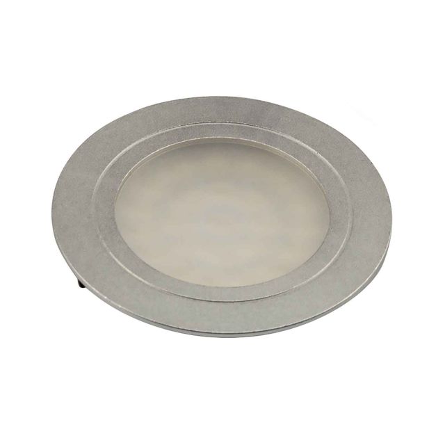  Plug&Play-F LED Möbeleinbaustrahler, 24V/DC, 2W, silber, 4000K, dimmbar
