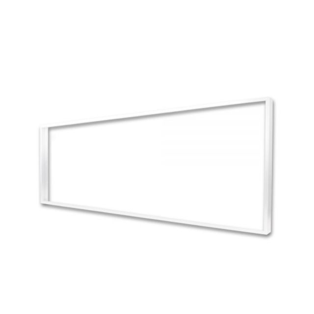 Aufbaurahmen, weiß RAL 9016, für LED Panel 300x1200