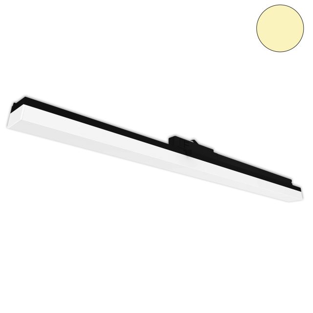 3-PH Linearleuchte 1200mm, 40W, 110°, schwarz matt, 3000K