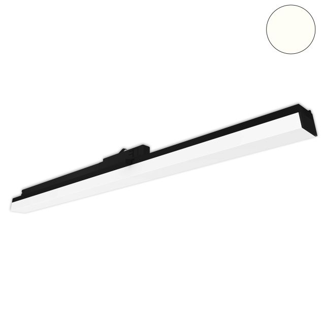 3-PH Linearleuchte 1200mm, 40W, 110°, schwarz matt, 4000K
