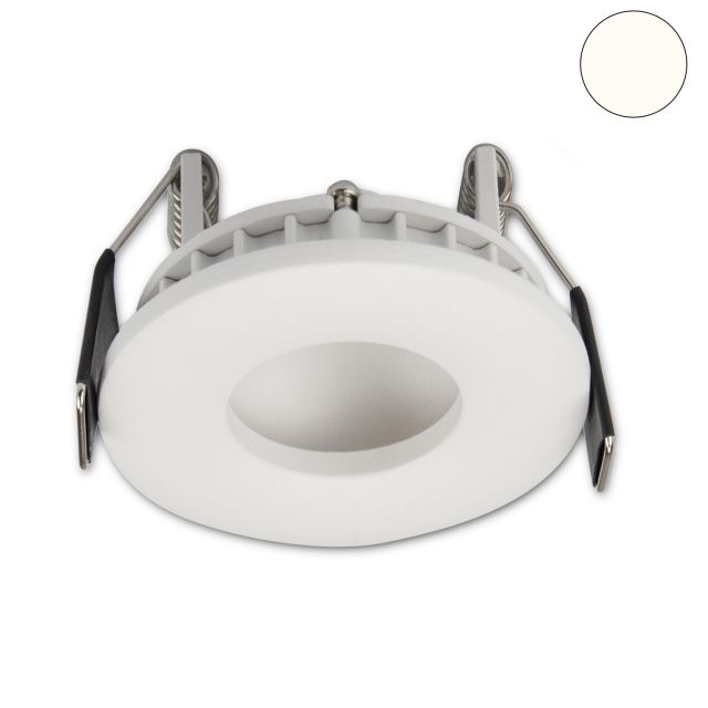 Plug&Play-F LED Einbauleuchte Monlight, 24V/DC, 4W, weiß, 4000K, dimmbar, indirektes Licht