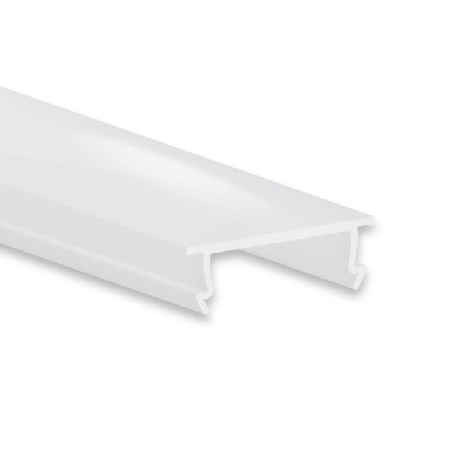 Abdeckung 40, opal/satiniert, 200cm, für Profile Mini12 S/D, Mini14 S/D, Stufe13