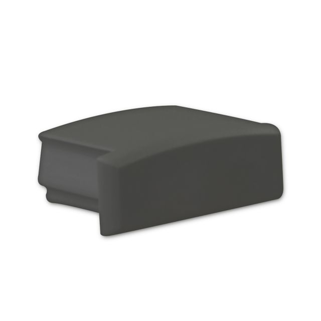Endkappe EC75 schwarz, für Aufbauprofil Mini14 S, 1 STK