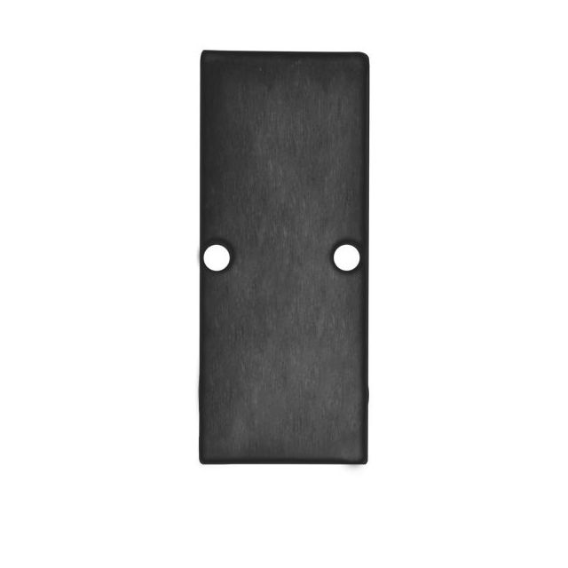 Endkappe EC90 schwarz, für Leuchtenprofil Hide Two Up&Down, 2 STK, inkl. Schrauben