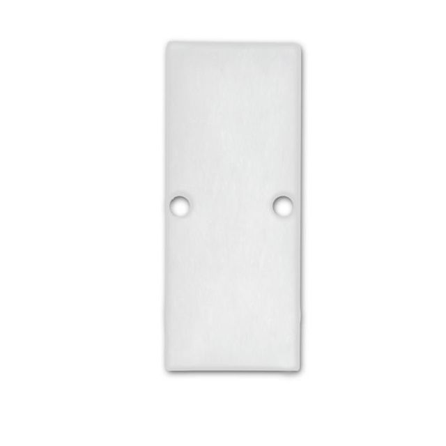 Endkappe EC90 weiß, für Leuchtenprofil Hide Two Up&Down, 2 STK, inkl. Schrauben