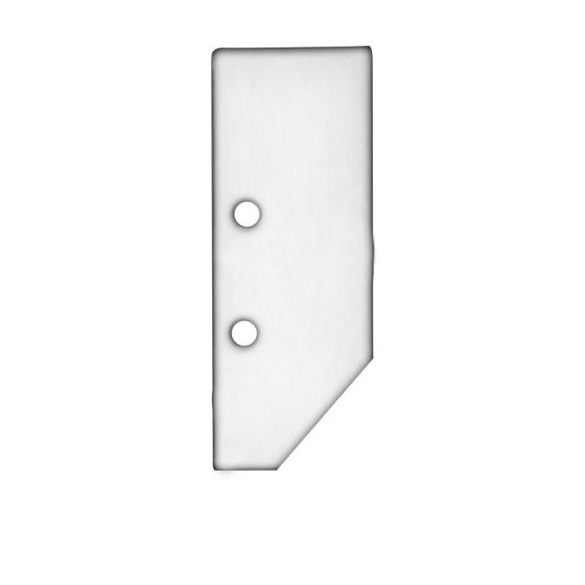 Endkappe EC92 weiß, für Leuchtenprofil Hide Three, 2 STK, inkl. Schrauben