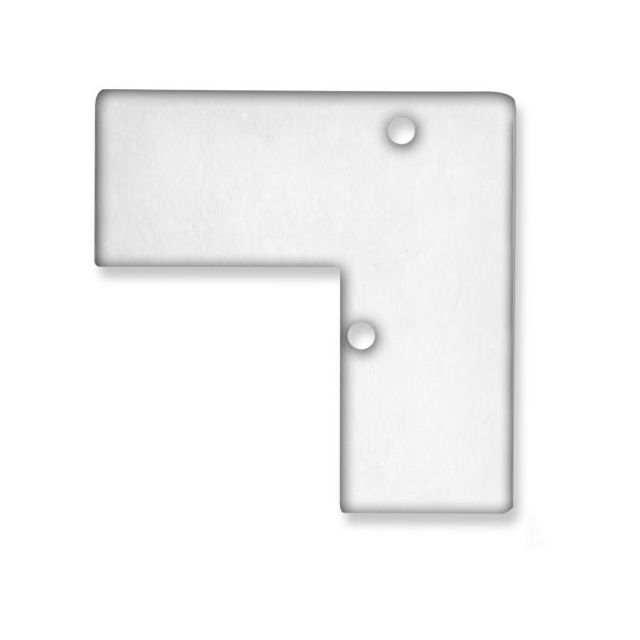 Endkappe EC93, für Leuchtenprofil Hide Corner, 2 STK, inkl. Schrauben