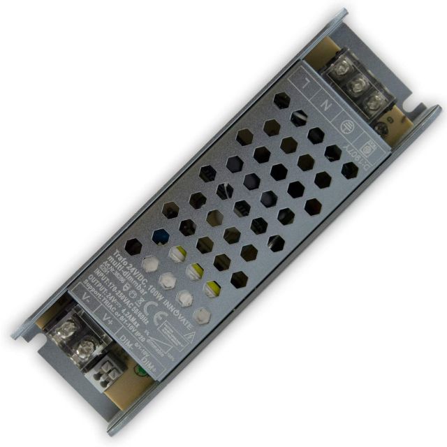 LED Trafo 24V/DC, 100W, IP20, multi-dimmbar