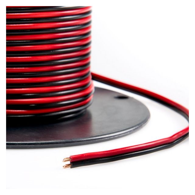 LED Streifen Kabel, 2 polig 0,5mm2, 10 Meter