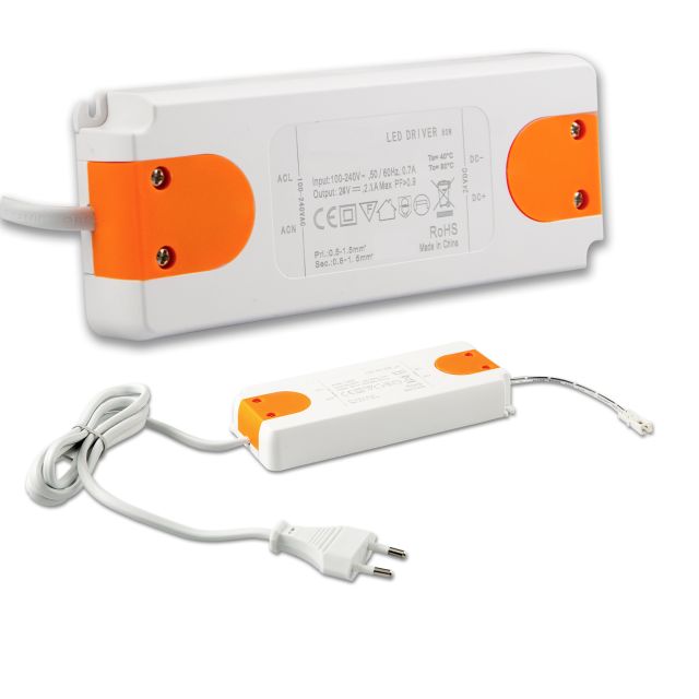 Plug&Play-F LED Trafo 24V/DC, 0-50W