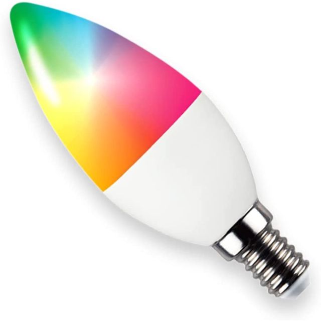 LED E14 RGB-CCT 5in1 Tuya Wifi Smart Birne