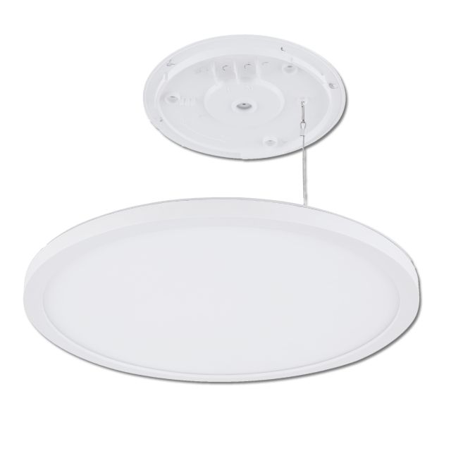 LED Deckenleuchte Slim300, weiß,18W, rund, IP44, Up&Down, 3 Stufen Dimmbar