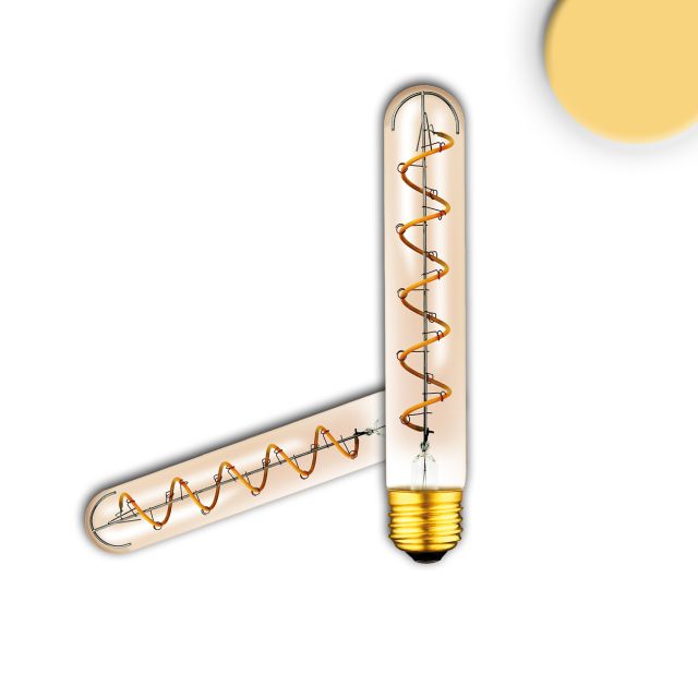 LED E27 Vintage Line Spiralbulb, amber, 4W, 2200K