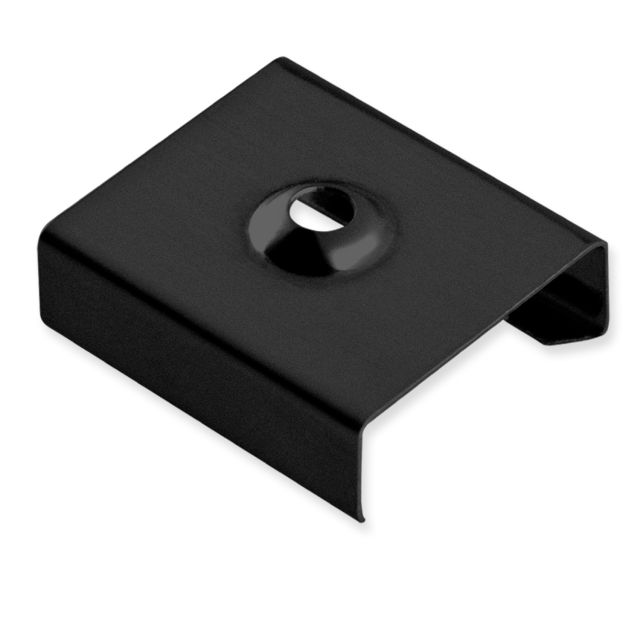 Montageklammer Z01 schwarz, für Aufbau-/Einbau-/Eck Maxi12, Micro12, Midi12, Mini12, Mini12 Flach
