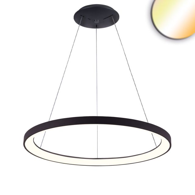 LED Hängeleuchte Orbit580, schwarz, 48W, rund, ColorSwitch 3000/3500/4000K, dimmbar