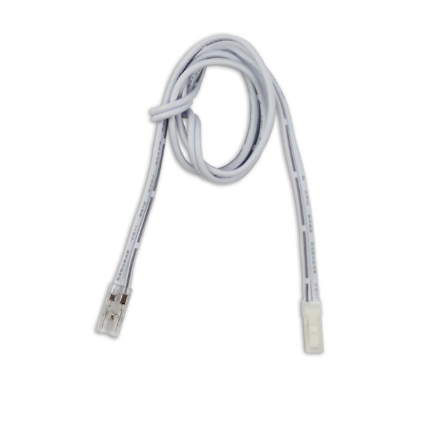 Plug&Play-F Male-Stecker zu Clip Kabelanschluss ,max. 3A, für 2-polige IP20 Stripes mit Breite 5mm