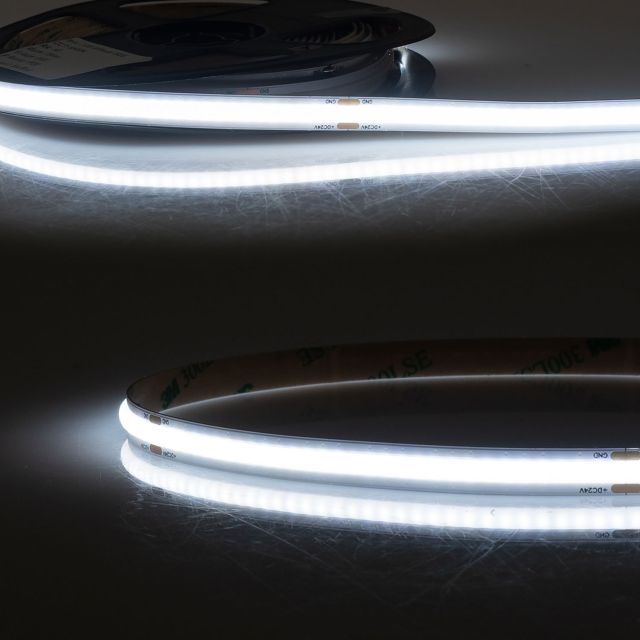LED Streifen COB Pro, 24V, 8W/Meter, 6500K, 500cm