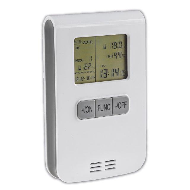 IR-PANEL CONTROL Funk-Thermoschalter, programmierbar, batteriebetrieben (2xAAA nicht enthalten)