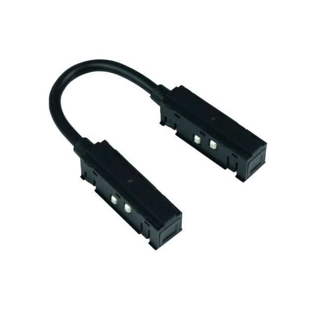 MagPro48 Linear-Verbinder flexibel 180°, schwarz, 4-polig, max. 6A, stromführend