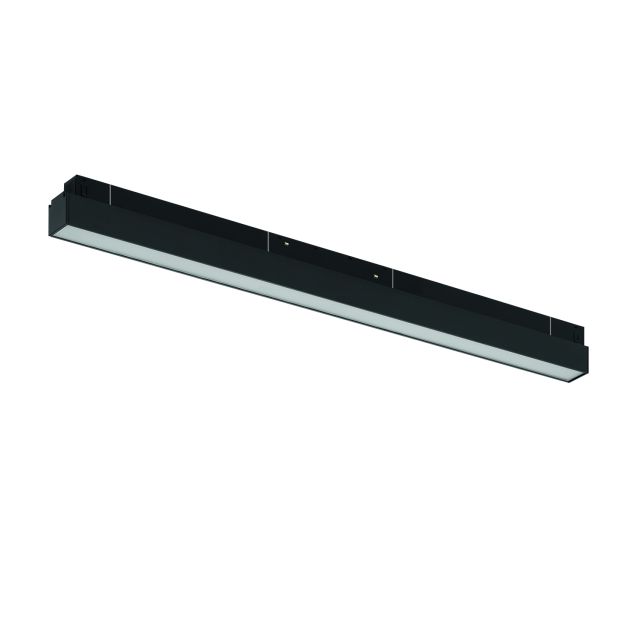 MagPro48 Linearleuchte 60cm, schwarz, 20W, 120°, 48V/DC, 3000K, CRI90, DALI dimmbar