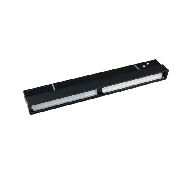 MagPro48 Wallwasher 22cm, schwarz, 12W, 100° asymetrisch, 48V/DC, 3000K, CRI90, DALI dimmbar