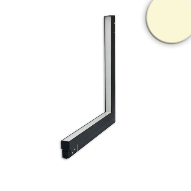 MagPro48 Eckleuchte 90° vertikal, schwarz, 20W, 48V/DC, 3000K, CRI90, DALI dimmbar