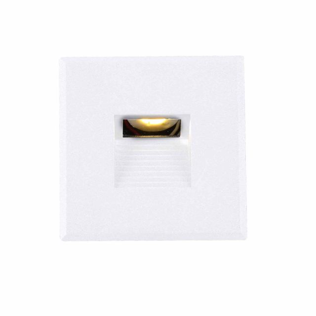Plug&Play-F LED Wandeinbauleuchte E3, 24V/DC, weiß, 3000K, dimmbar, inkl. Einputzdose