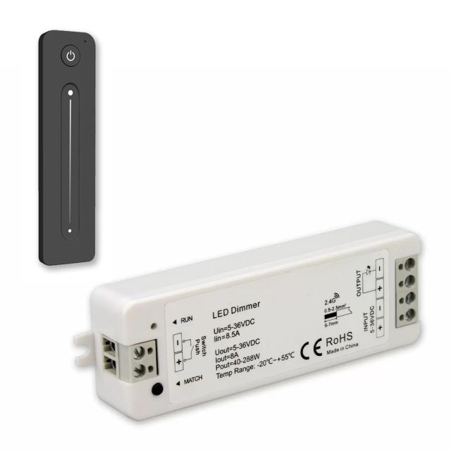 SERRI Single Color Dimmer 36566, inkl. 1 Zonen Fernbedienung Slide