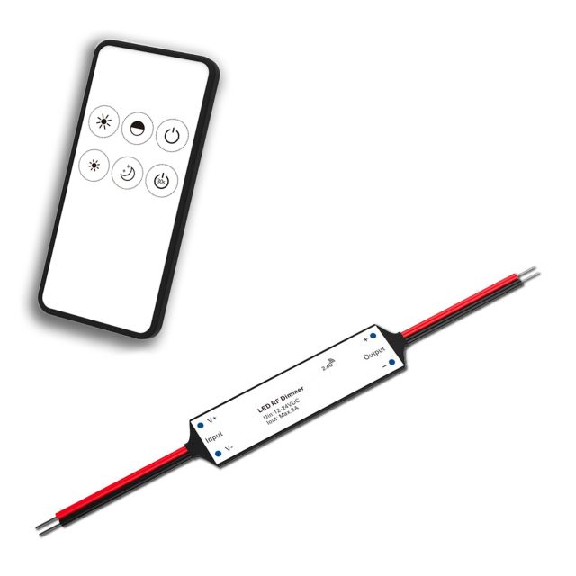 SERRI Mini Dimmer 37436, inkl. 1 Zonen Fernbedienung Mini