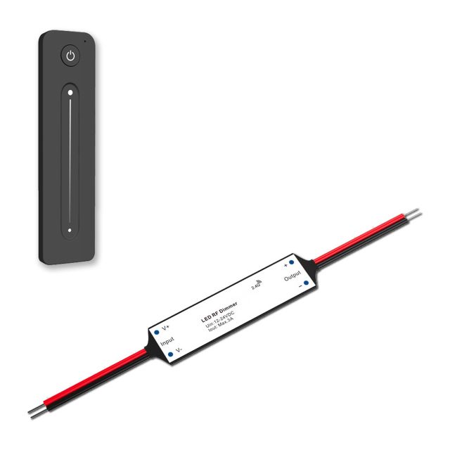 SERRI Mini Dimmer 37436, inkl. 1 Zonen Fernbedienung Slide