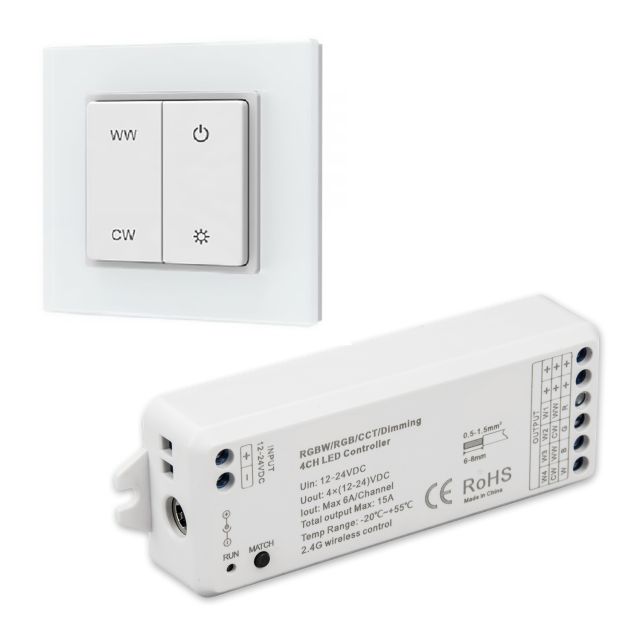 SERRI Controller CCT 36567, inkl. Tast-Aufputz-Schalter