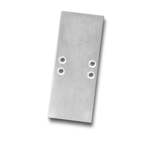  ENDKAPPE EC66 Aluminium f&uuml;r Profil Doppelseitig , 2 STK, inkl. Schrauben