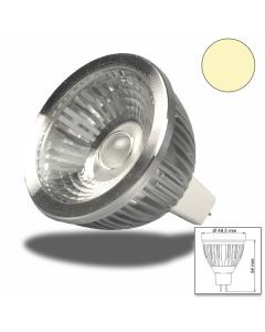 MR16 LED Strahler 6W COB, 70° warmweiss, dimmbar