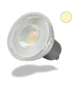 LED GU10  CRI>90  Strahler 5W, 45°, prismatisch, warmweiß, dimmbar