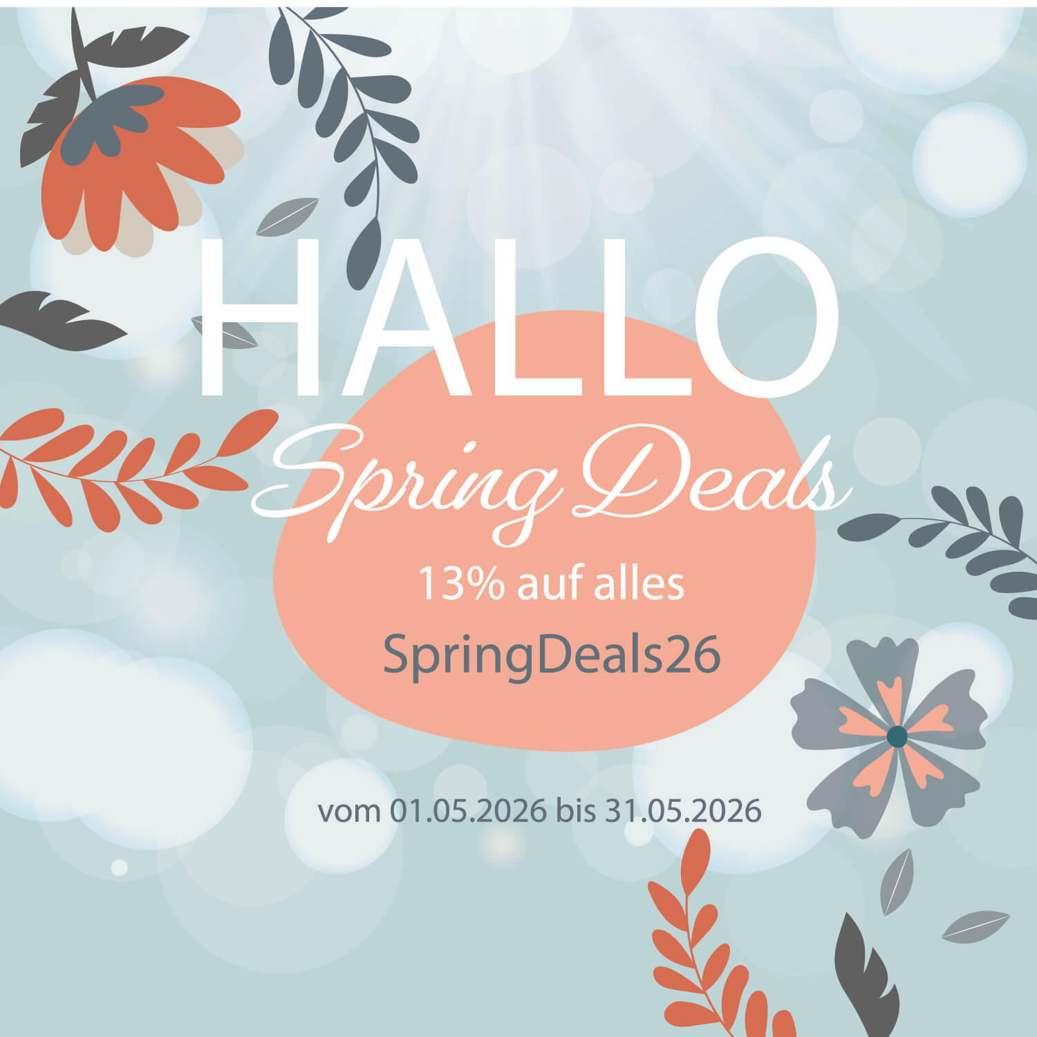 Frühlingssale Banner