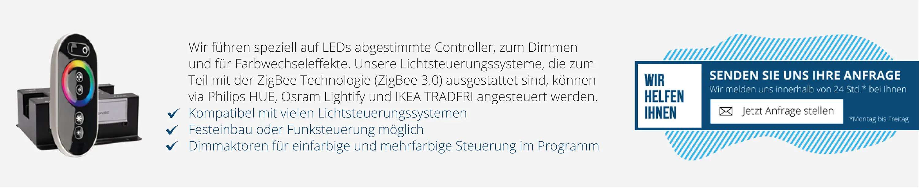 Banner Steuerungen
