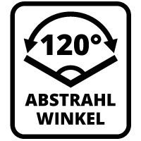 Abstrahlwinkel 120