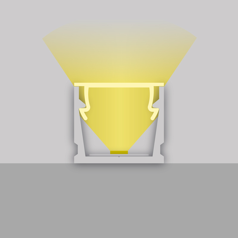LED Aufbauprofil